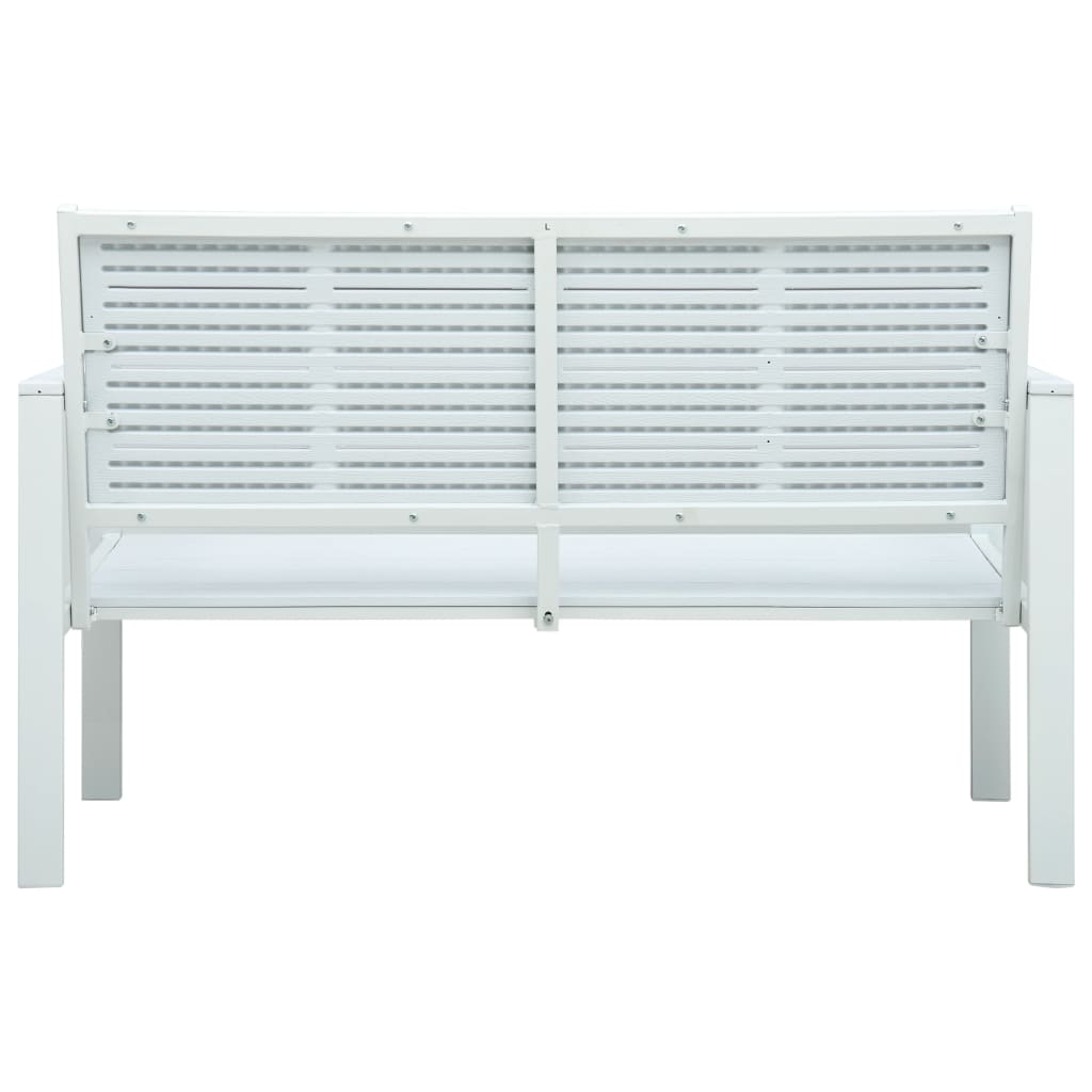 patio-bench-47-2-hdpe-white-wood-look At Willow and Wine USA!
