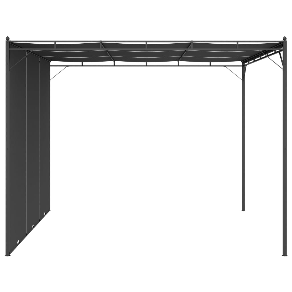 garden-gazebo-with-side-curtain-118-1-x118-1-x88-6-anthracite At Willow and Wine USA!