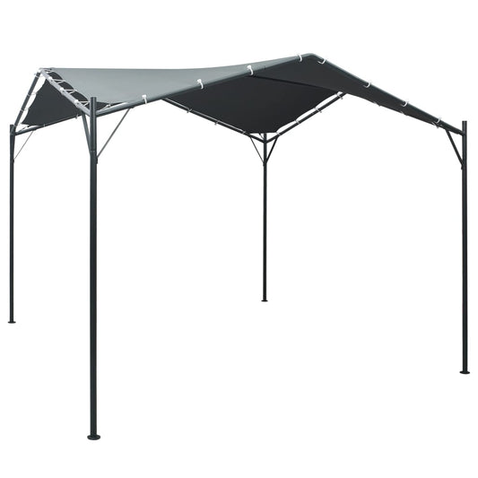 gazebo-pavilion-tent-canopy-9-8ft-x9-8ft-steel-anthracite At Willow and Wine USA!