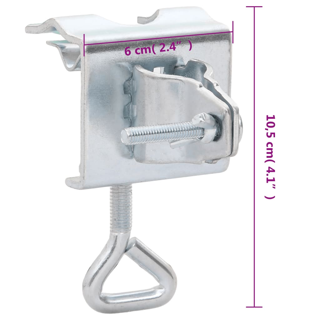 umbrella-clamps-for-balcony-2-pcs-1-3-galvanized-steel-910827 At Willow and Wine USA!