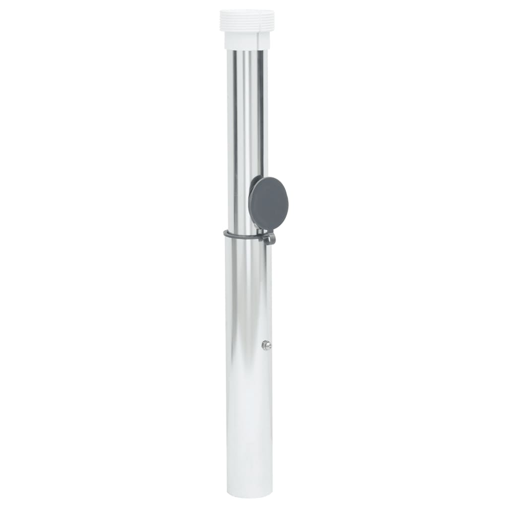 in-ground-parasol-base-for-1-6-2-pole-silver-aluminum-910820 At Willow and Wine USA!