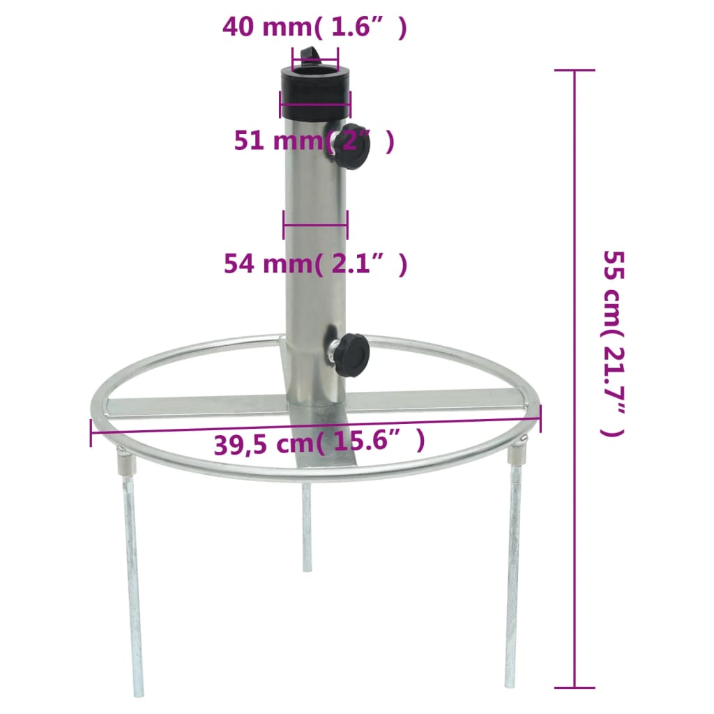 parasol-base-with-ground-spikes-for-o1-5-1-9-silver-steel-910825 At Willow and Wine USA!