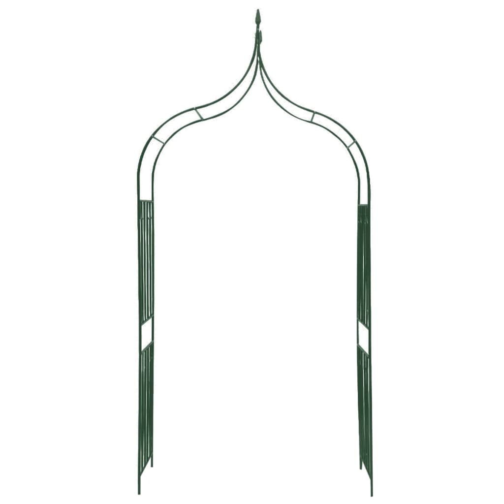 xl-garden-arch-spike-design-climbing-plants-dark-green At Willow and Wine USA!