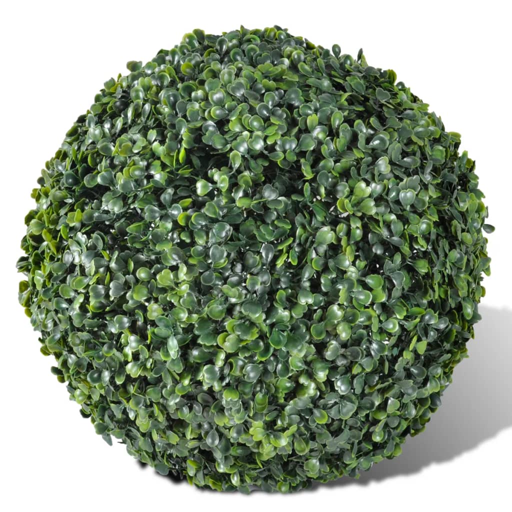 boxwood-ball-artificial-leaf-topiary-ball-10-6-2-pcs At Willow and Wine USA!