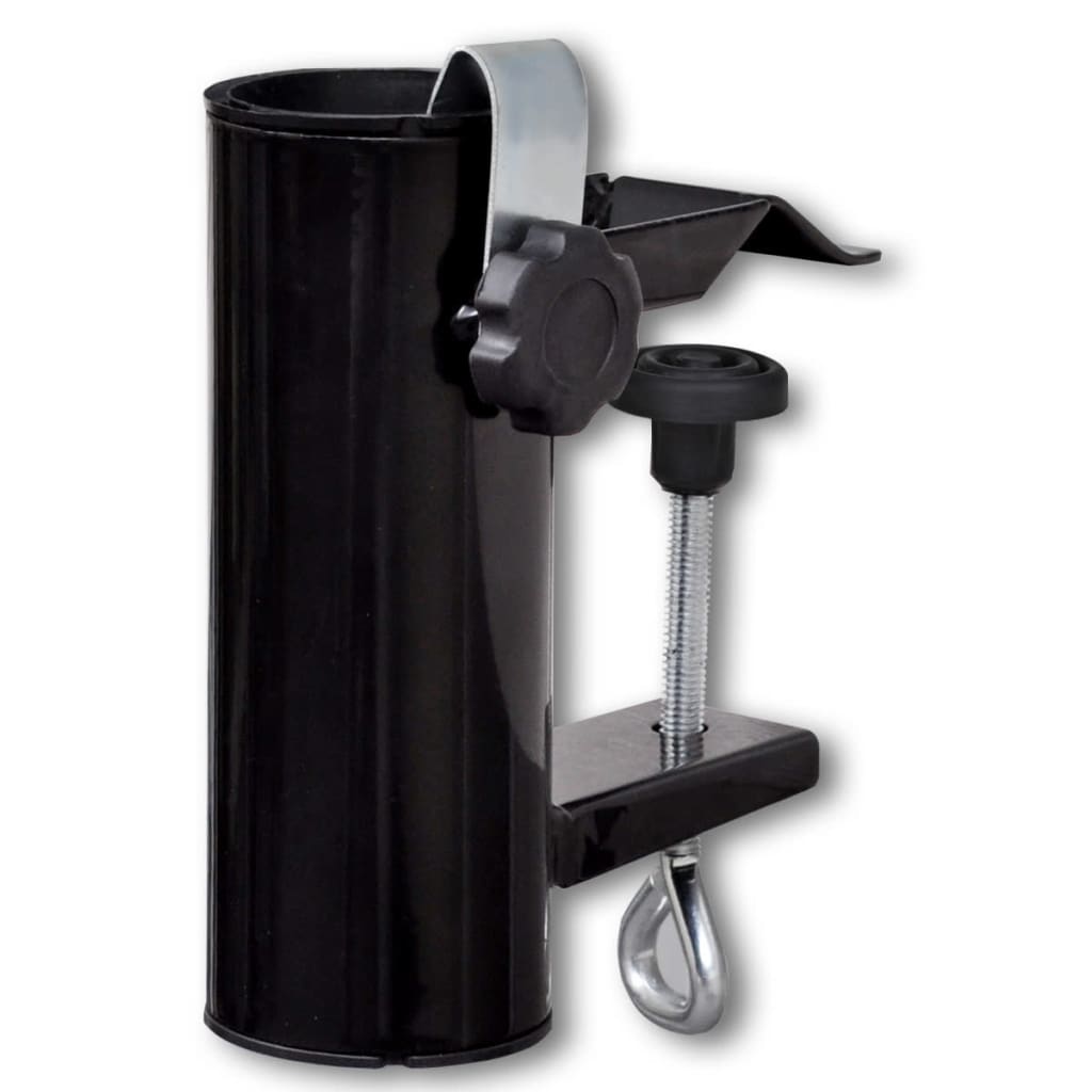 outdoor-umbrella-holder-steel-black At Willow and Wine USA!