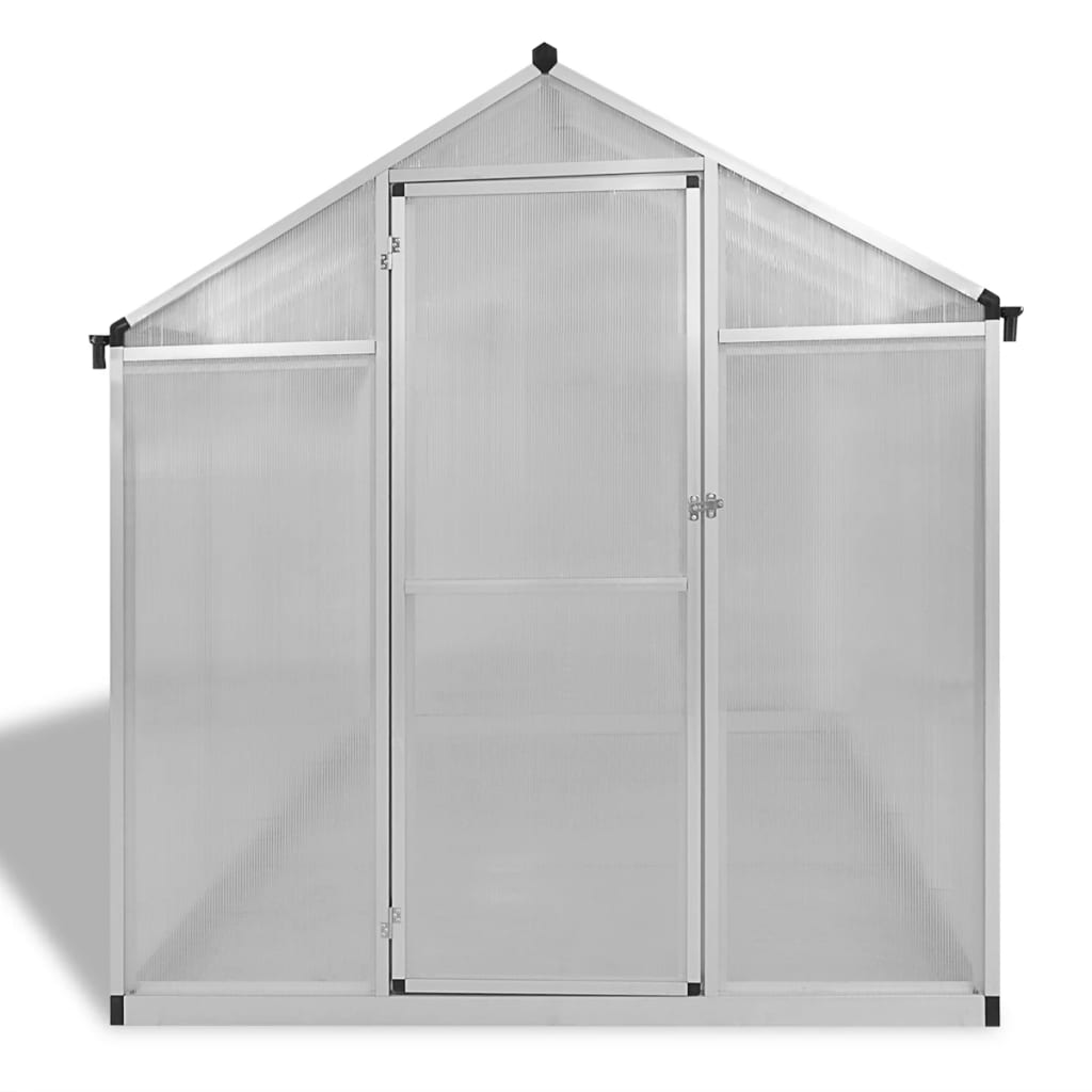 reinforced-aluminum-greenhouse-with-base-frame-49-5ft2 At Willow and Wine USA!