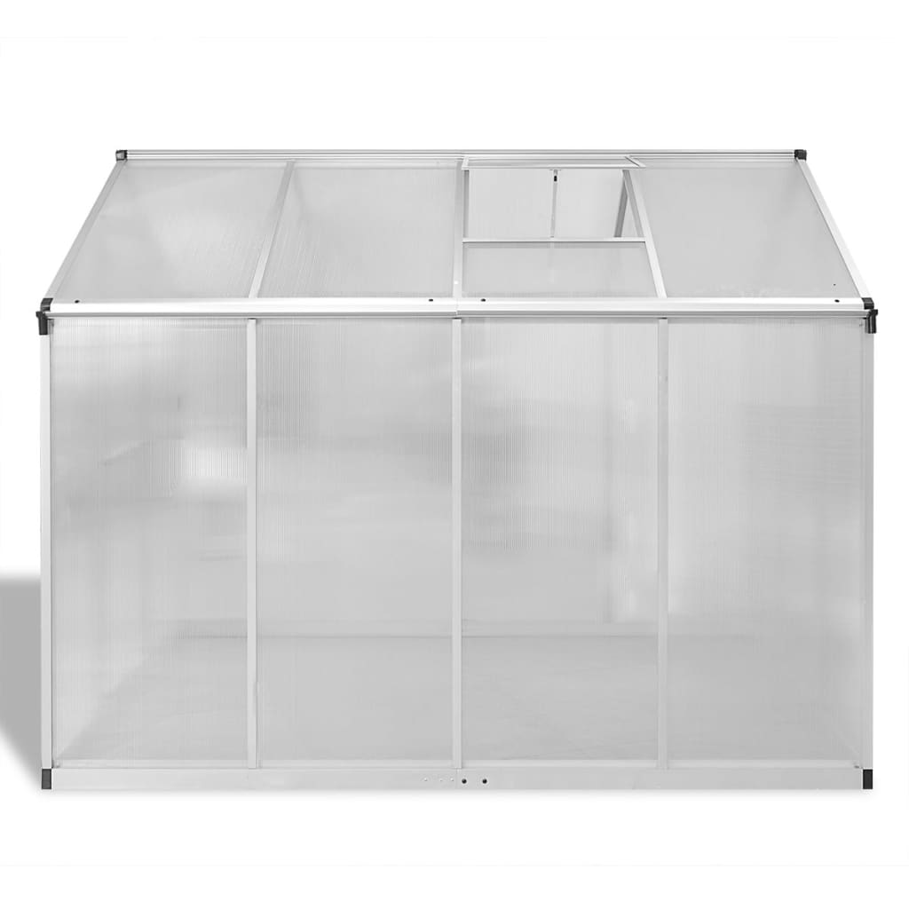 reinforced-aluminum-greenhouse-with-base-frame-49-5ft2 At Willow and Wine USA!