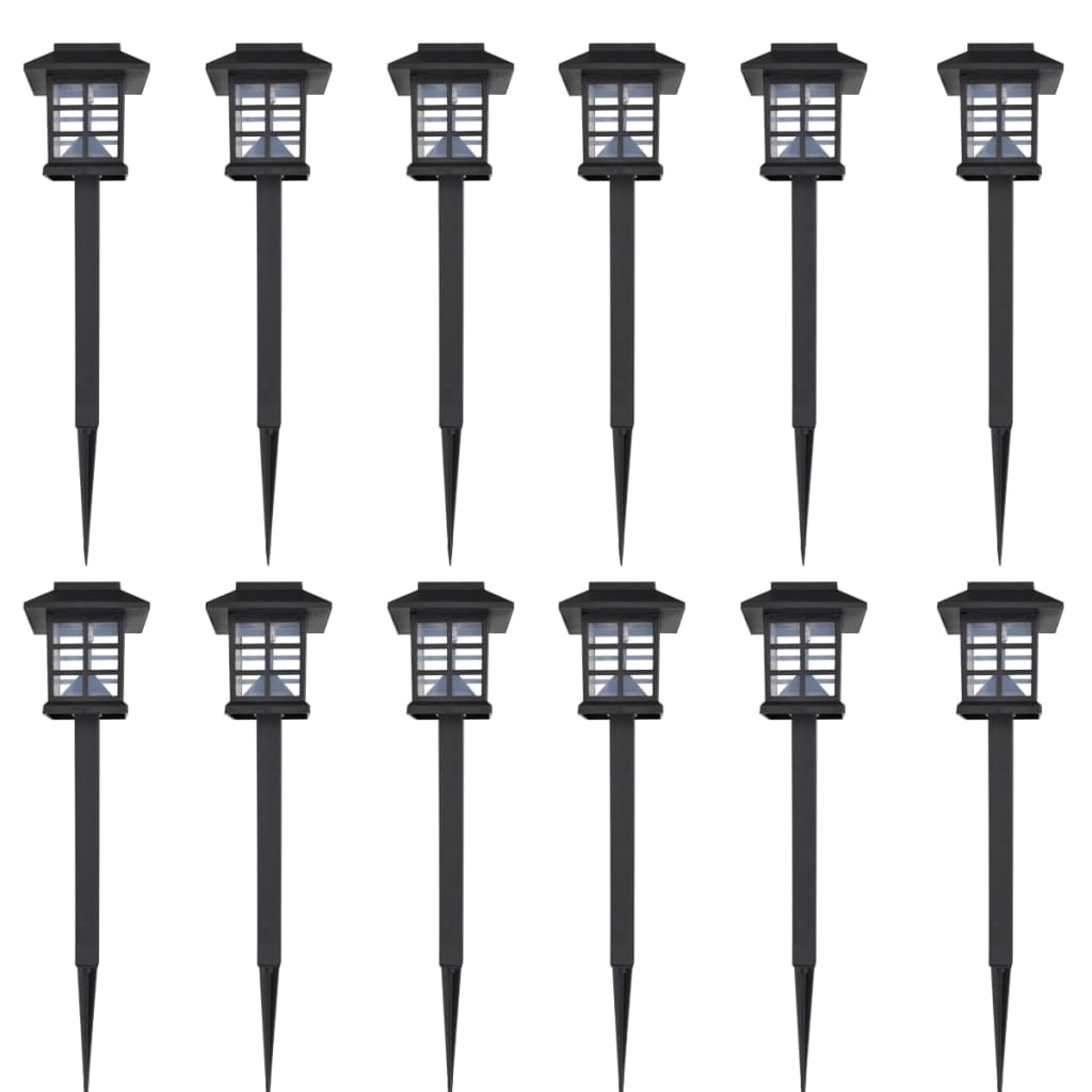 outdoor-solar-lamp-led-light-set-12-pcs-with-spike-3-4-x3-4-x15 At Willow and Wine USA!