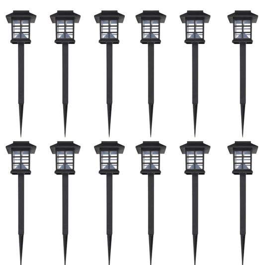 outdoor-solar-lamp-led-light-set-12-pcs-with-spike-3-4-x3-4-x15 At Willow and Wine USA!