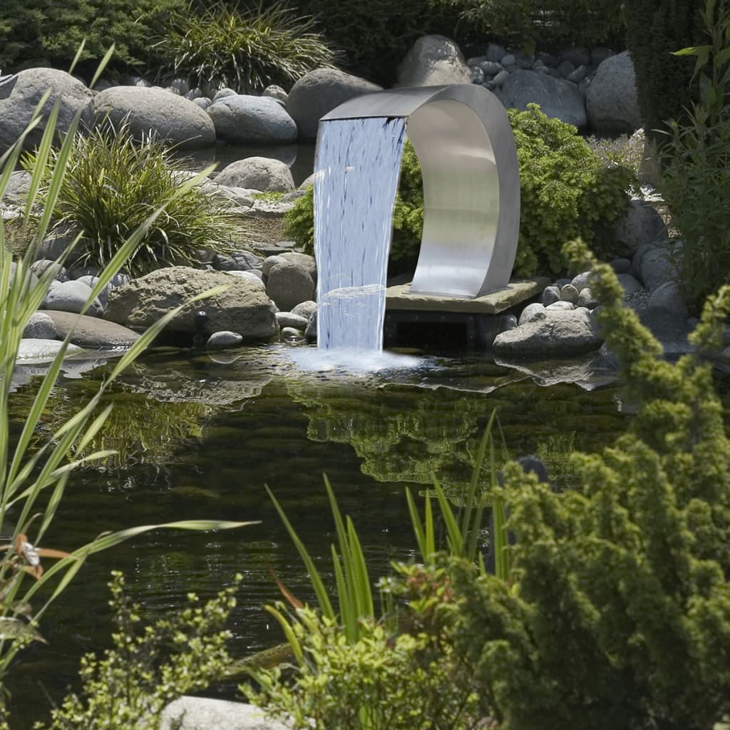 garden-waterfall-pool-fountain-stainless-steel-17-7-x-11-8-x-23-6-813935 At Willow and Wine USA!