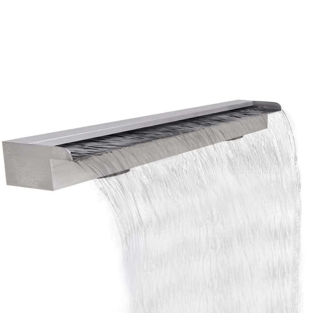 rectangular-waterfall-pool-fountain-stainless-steel-35-4-813891 At Willow and Wine USA!