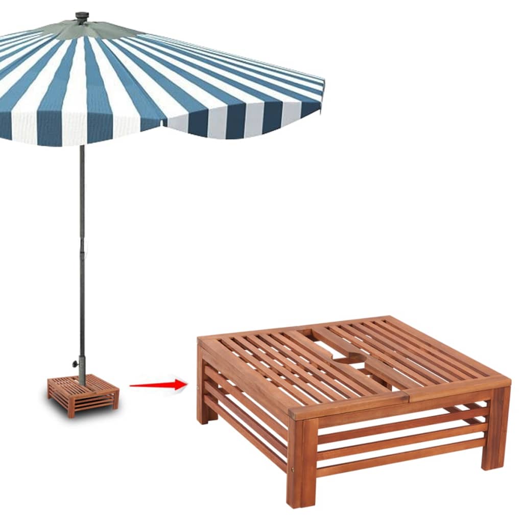 wooden-parasol-stand-cover At Willow and Wine USA!