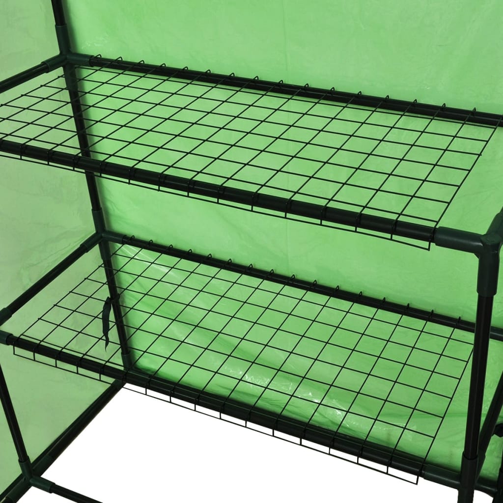 walk-in-greenhouse-with-4-shelves At Willow and Wine USA!