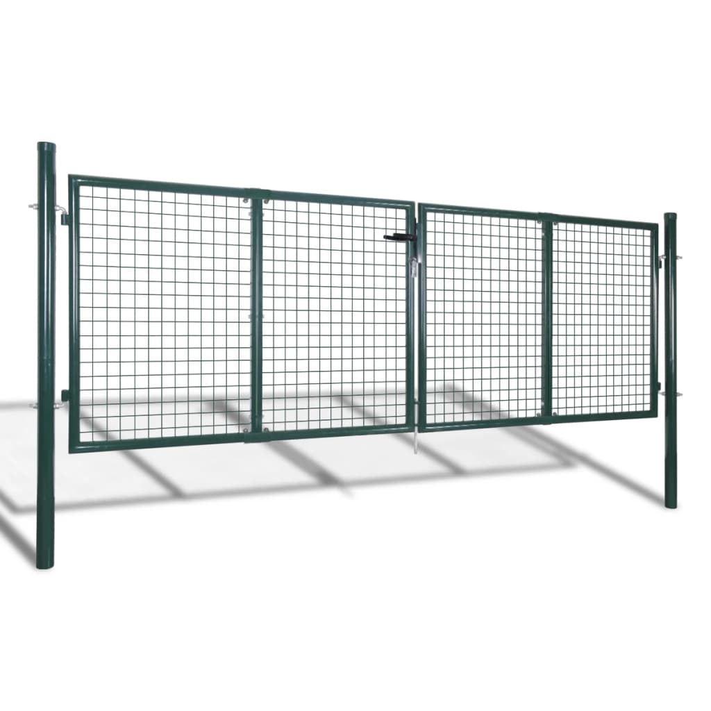 fence-gate-steel-120-5-x59-1-green At Willow and Wine USA!