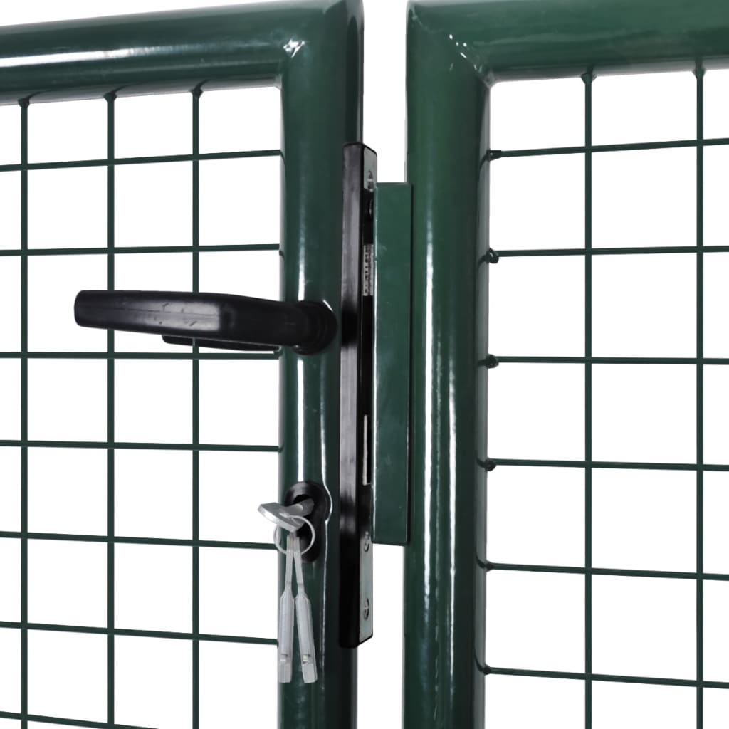 fence-gate-steel-120-5-x59-1-green At Willow and Wine USA!