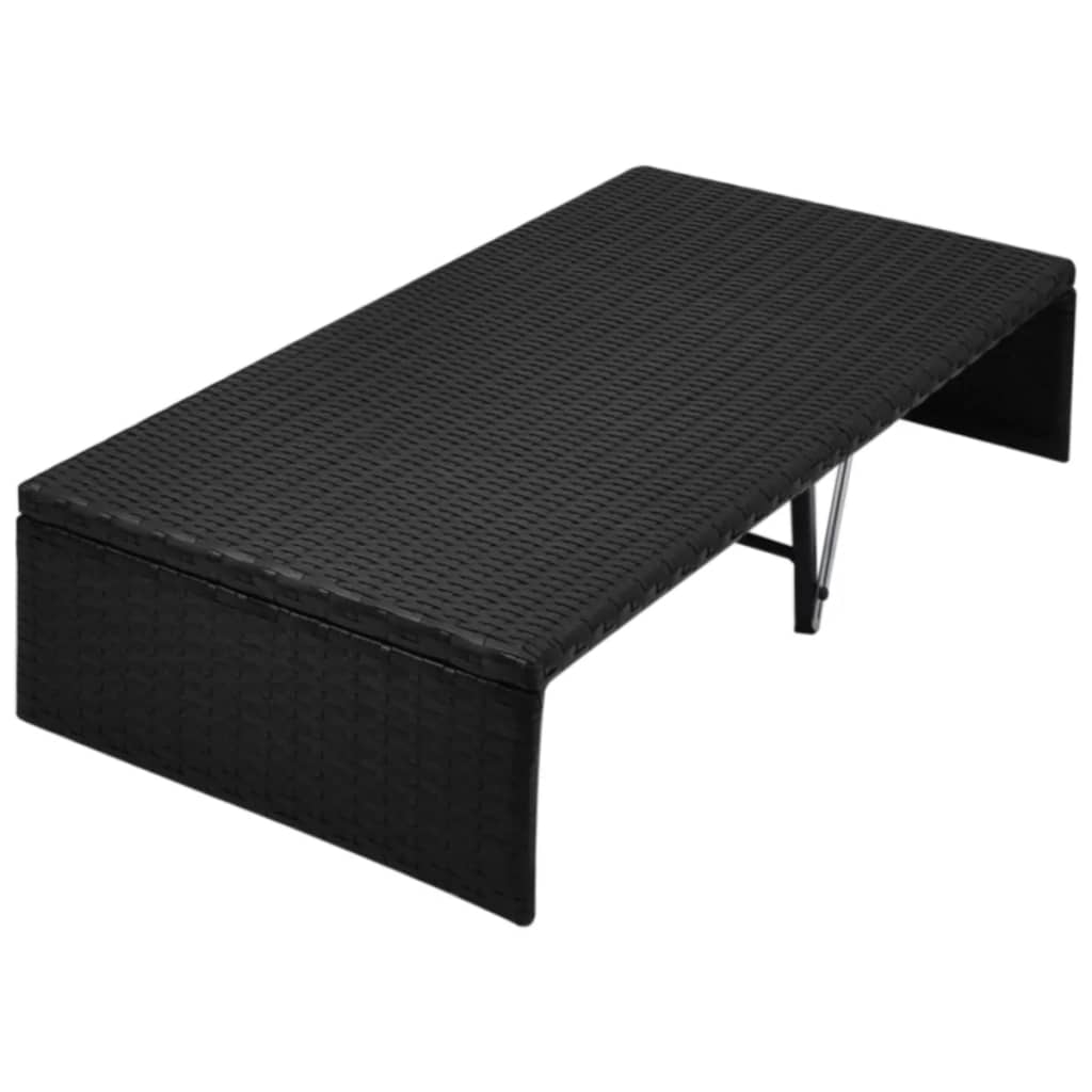 patio-bed-with-canopy-black-74-8-x51-2-poly-rattan At Willow and Wine USA!