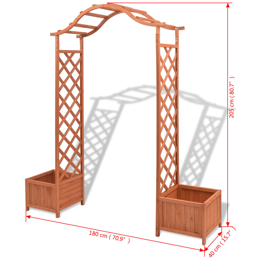 trellis-rose-arch-with-planters-70-9-x15-7-x80-7 At Willow and Wine USA!