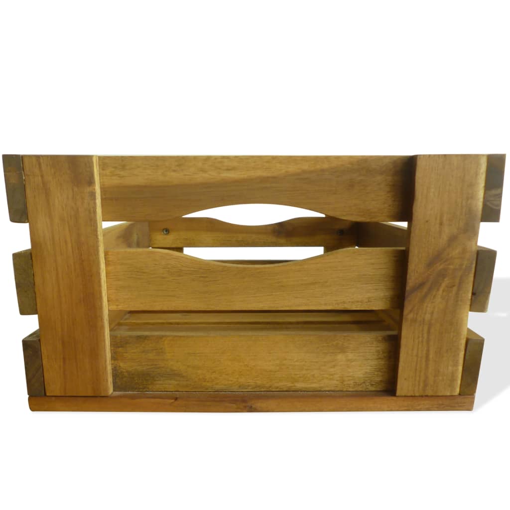 apple-crate-set-2-pieces-solid-acacia-wood At Willow and Wine USA!