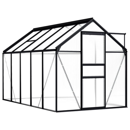 greenhouse-anthracite-aluminum-63-4-ft2 At Willow and Wine USA!