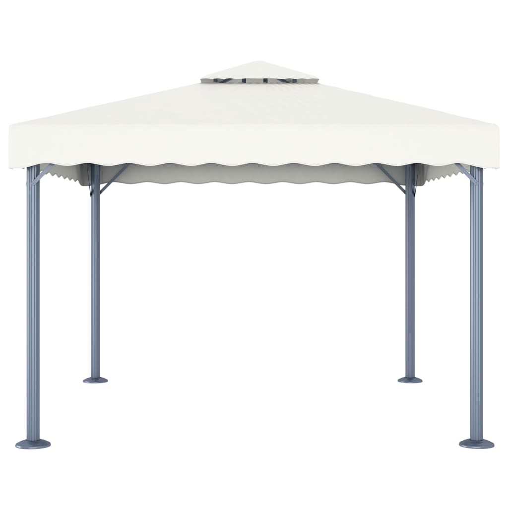 gazebo-118-1-x118-1-cream-aluminum At Willow and Wine USA!