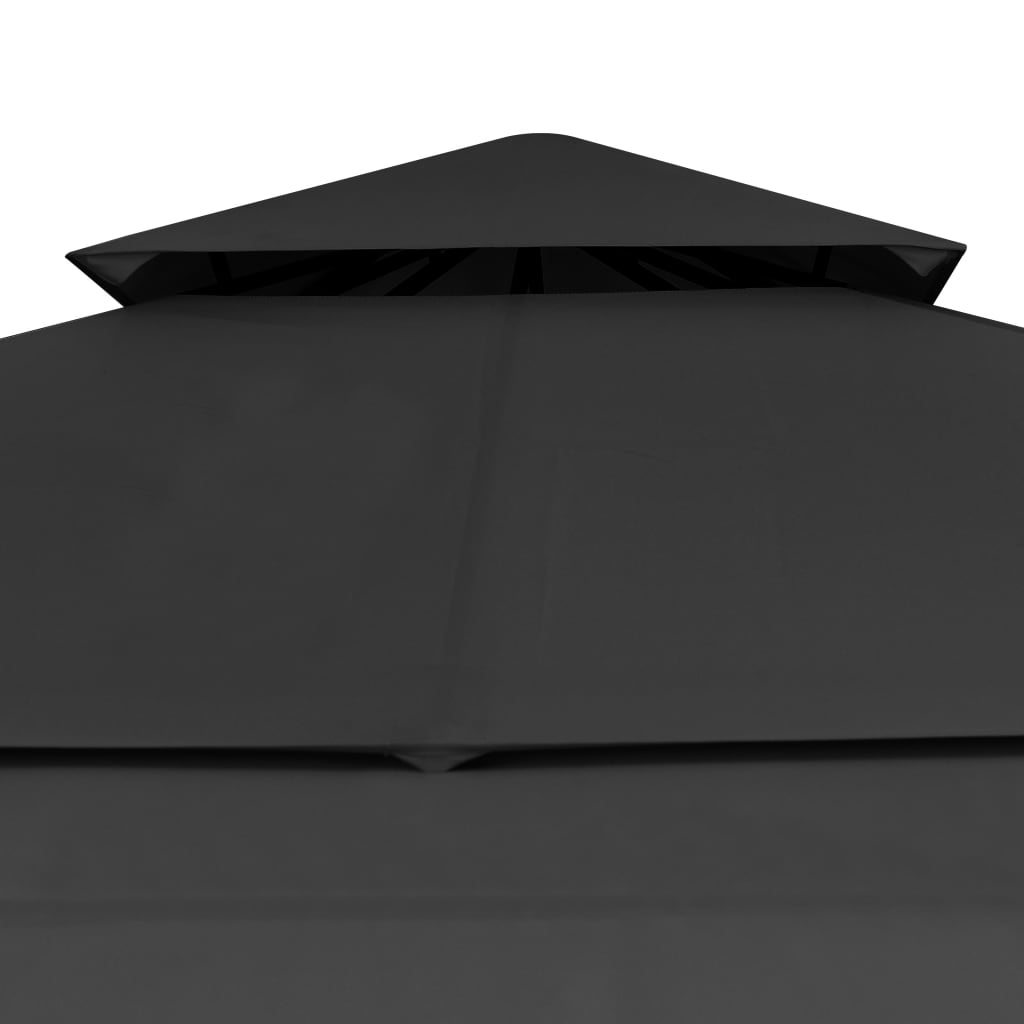 gazebo-with-double-extending-roofs-9-8-x9-8-x9-anthracite-0-6-oz-ft2 At Willow and Wine USA!