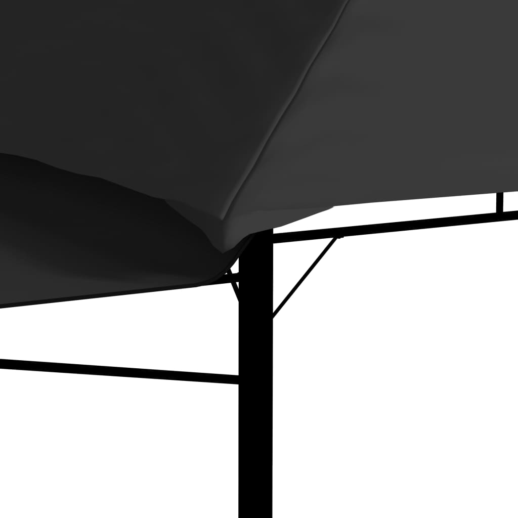 gazebo-with-double-extending-roofs-9-8-x9-8-x9-anthracite-0-6-oz-ft2 At Willow and Wine USA!