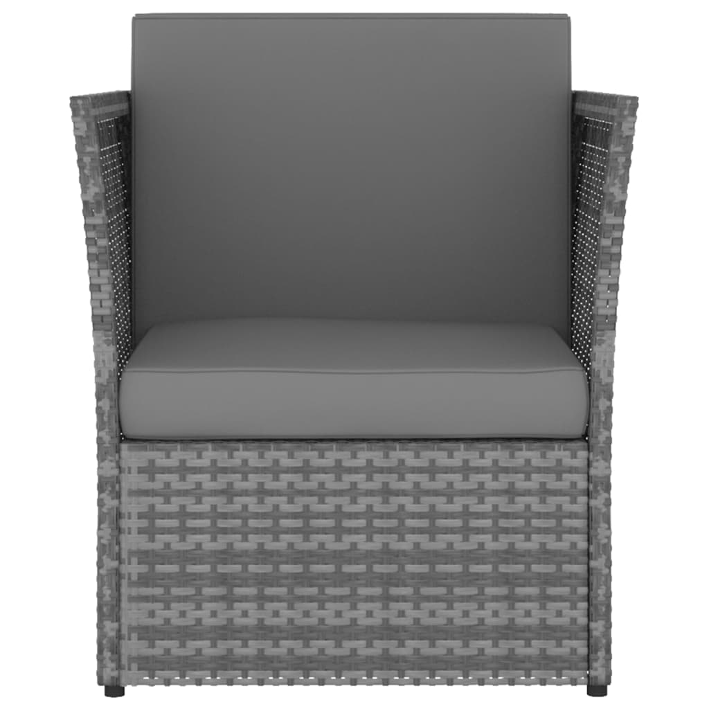 patio-chair-with-stool-poly-rattan-anthracite At Willow and Wine USA!