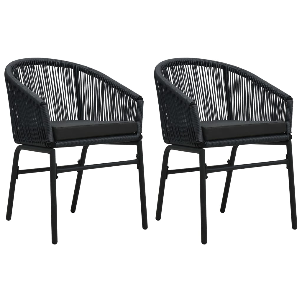 patio-chairs-2-pcs-anthracite-pe-rattan At Willow and Wine USA!