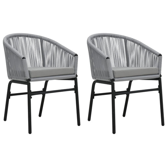 patio-chairs-2-pcs-anthracite-pe-rattan At Willow and Wine USA!