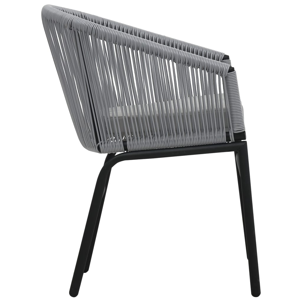 patio-chairs-2-pcs-anthracite-pe-rattan At Willow and Wine USA!