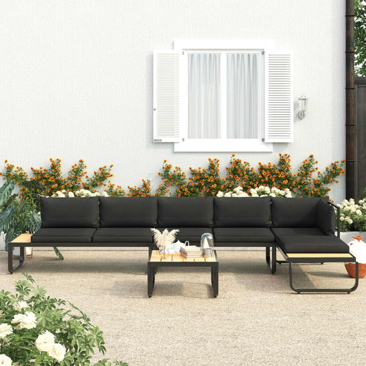 4-piece-patio-corner-sofa-set-with-cushions-aluminum-and-wpc-1 At Willow and Wine USA!