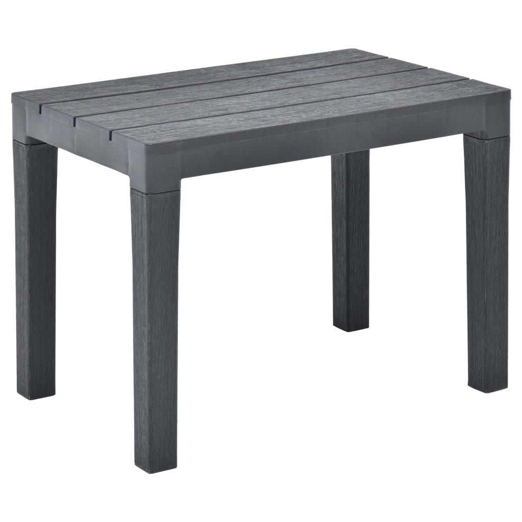 patio-benches-2-pcs-anthracite-plastic At Willow and Wine USA!