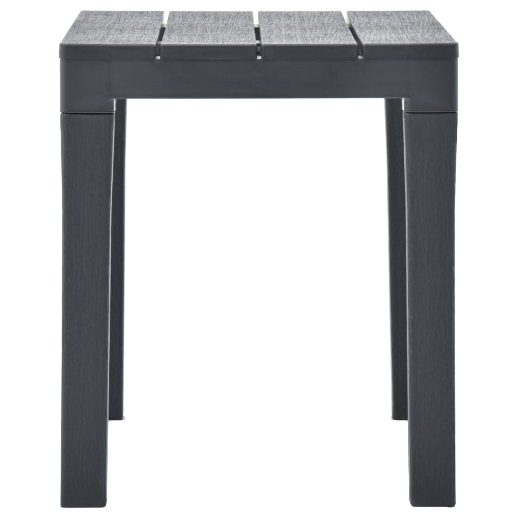 patio-benches-2-pcs-anthracite-plastic At Willow and Wine USA!