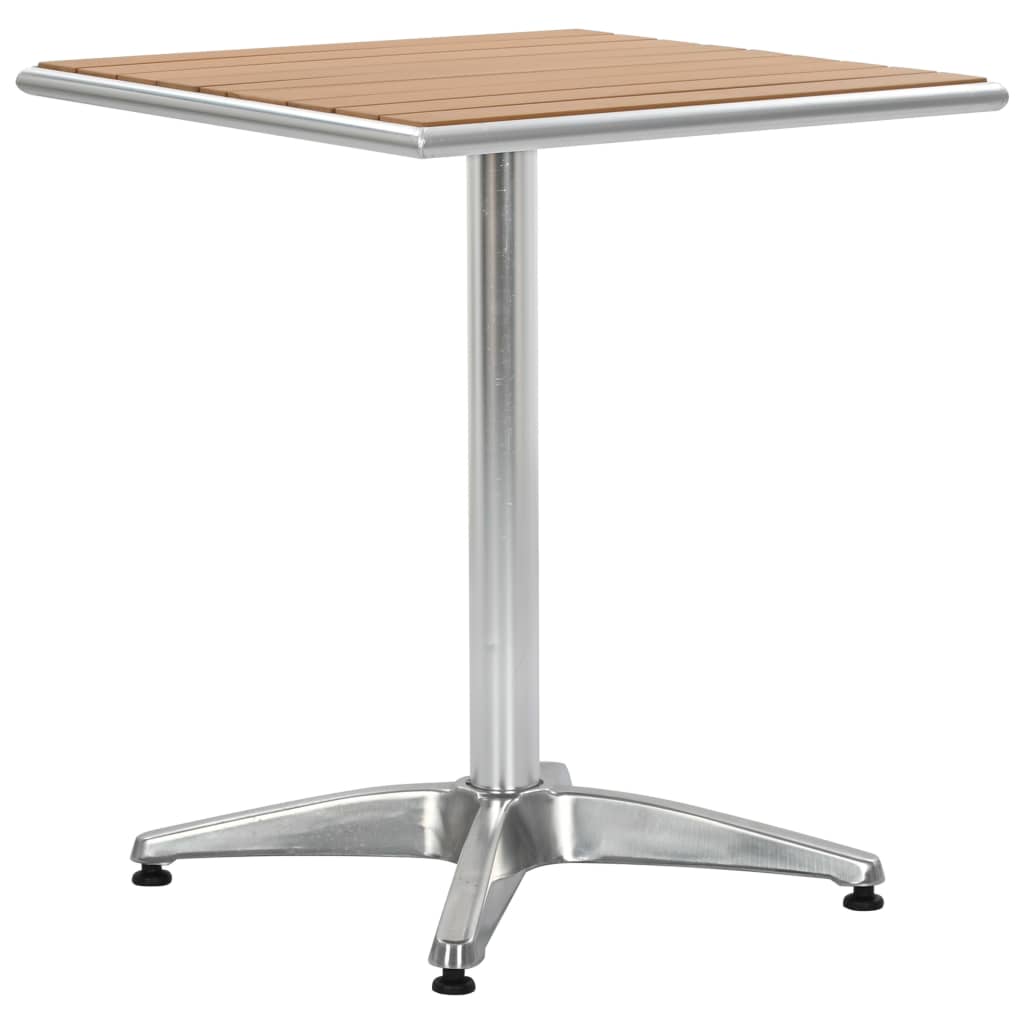 patio-table-silver-23-6-x23-6-x27-6-aluminum-and-wpc At Willow and Wine USA!