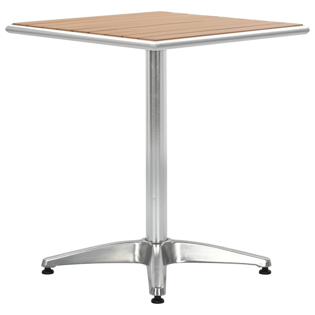 patio-table-silver-23-6-x23-6-x27-6-aluminum-and-wpc At Willow and Wine USA!