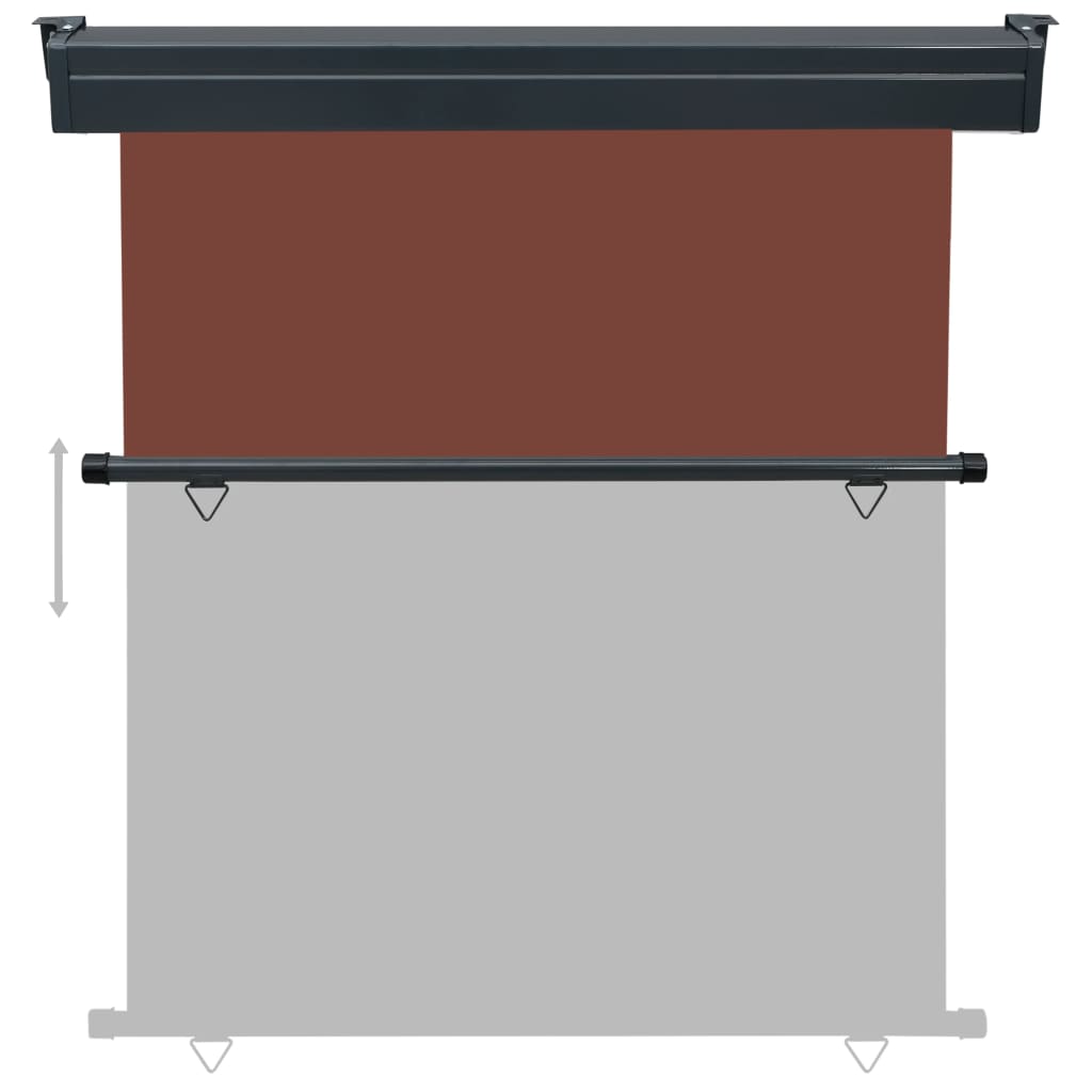 balcony-side-awning-63-x98-4-brown At Willow and Wine USA!