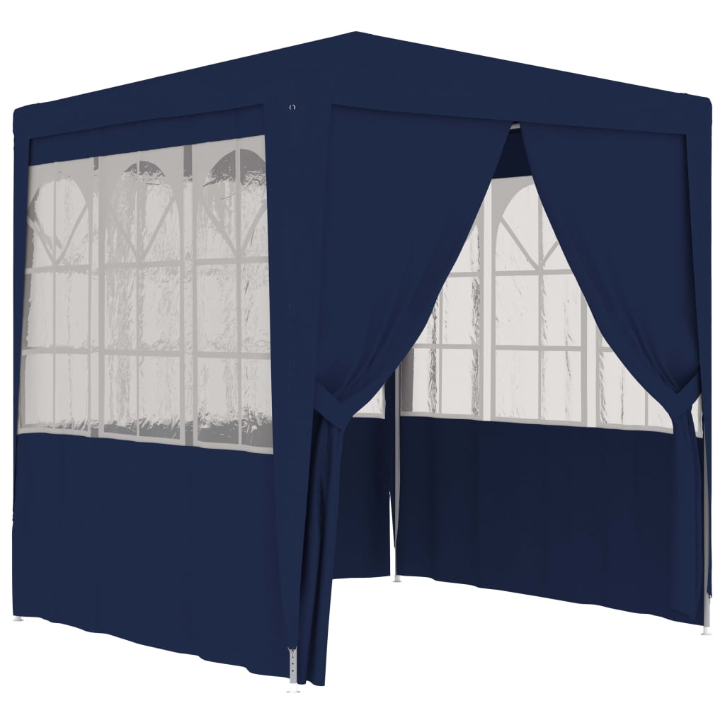 professional-party-tent-with-side-walls-8-2-x8-2-blue-0-3-oz-ft2 At Willow and Wine USA!