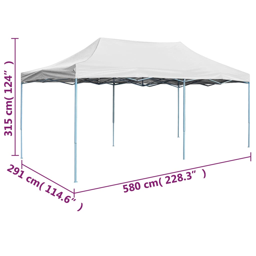 professional-folding-party-tent-9-8-x19-7-steel-white At Willow and Wine USA!