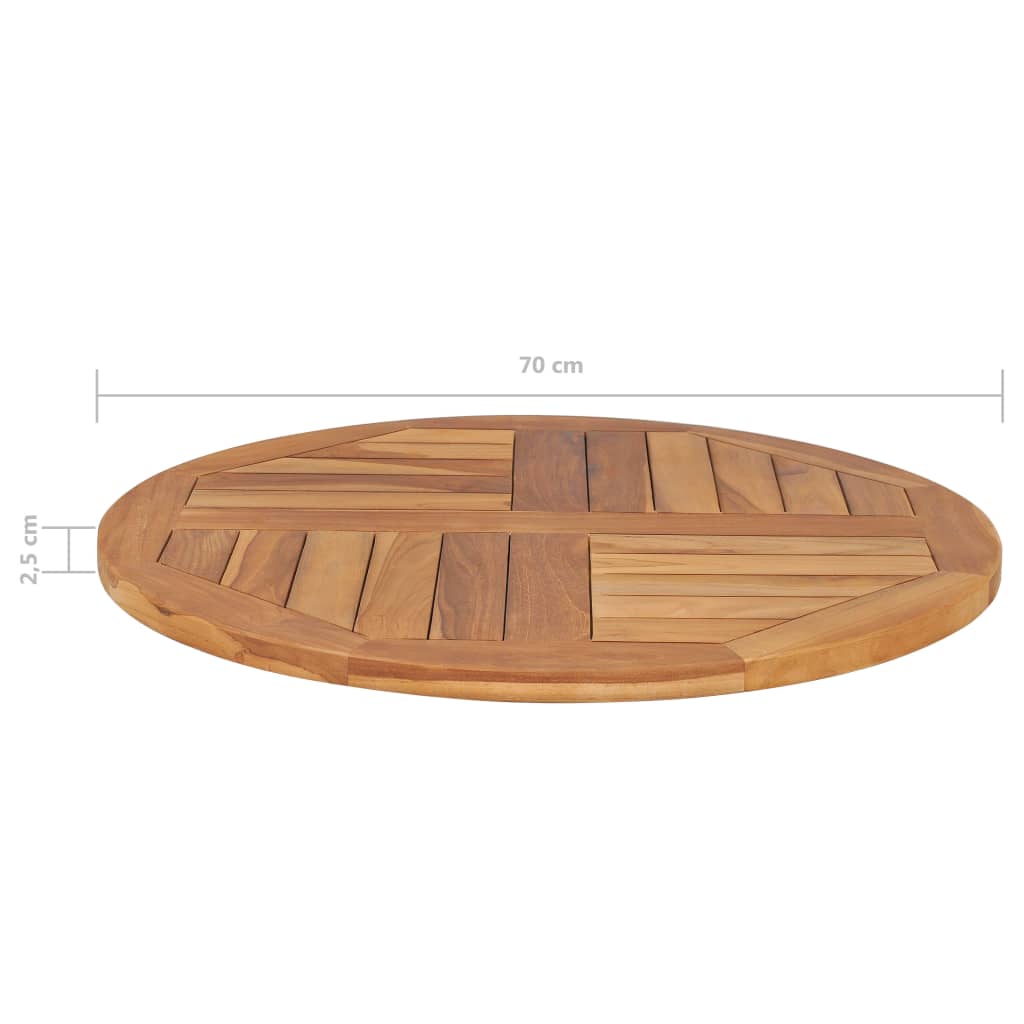 table-top-solid-teak-wood-round-1-27-6 At Willow and Wine USA!