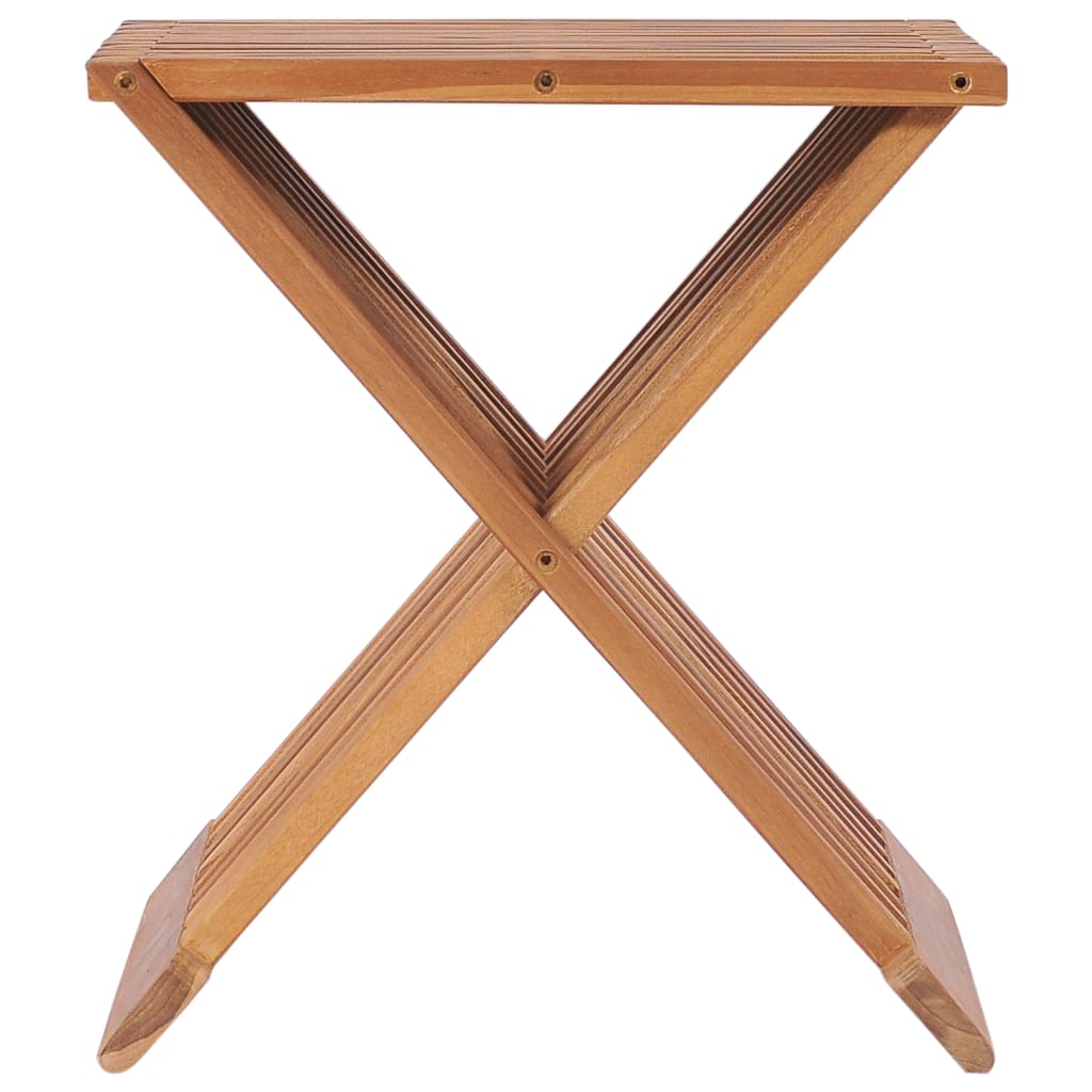 folding-stool-15-7-x12-6-x17-7-solid-teak-wood At Willow and Wine USA!