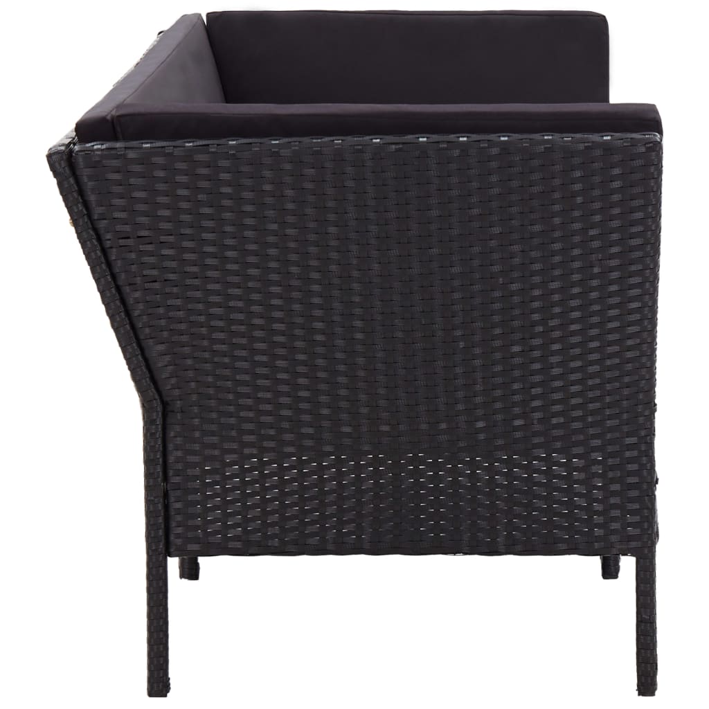 6-piece-patio-lounge-set-with-cushions-poly-rattan-black-2 At Willow and Wine USA!