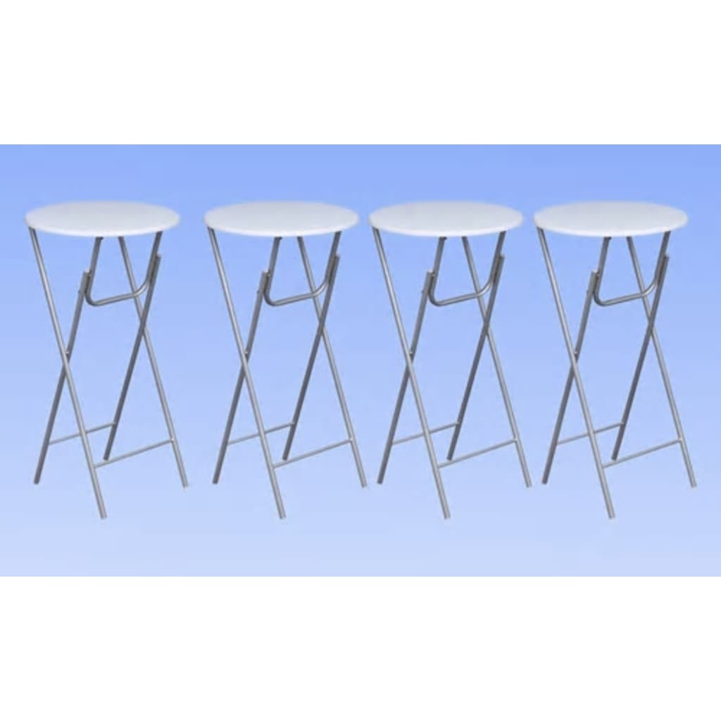 bar-tables-4-pcs-with-mdf-tabletop-white At Willow and Wine USA!