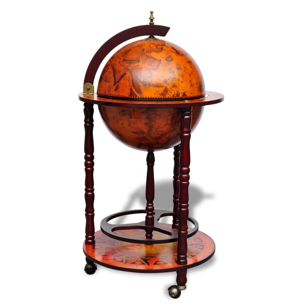 globe-bar-wine-stand-eucalyptus-wood At Willow and Wine USA!