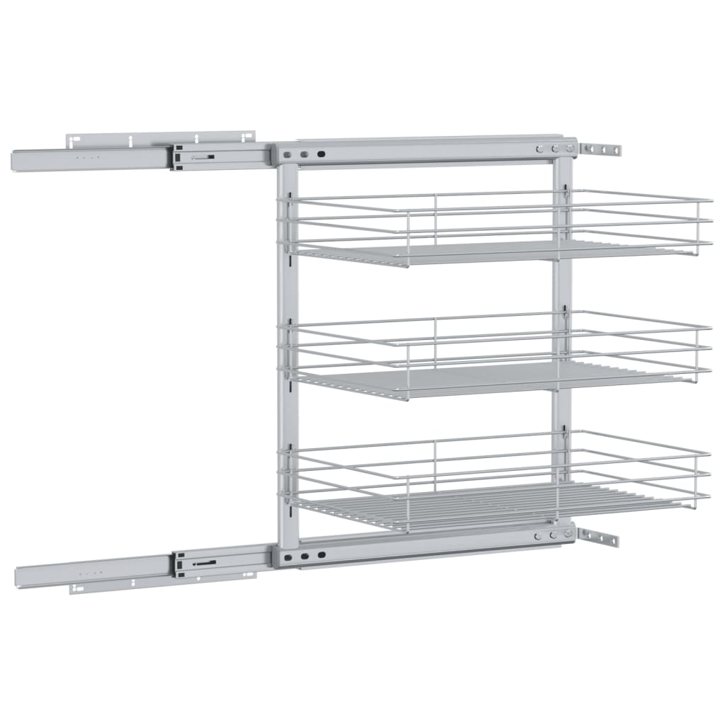 3-tier-pull-out-kitchen-wire-basket-silver-18-5-x13-8-x22 At Willow and Wine USA!