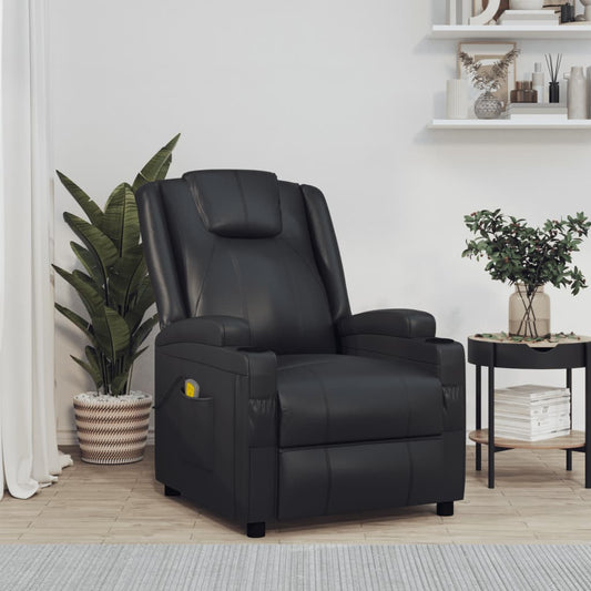 massage-chair-black-faux-leather-1 At Willow and Wine USA!