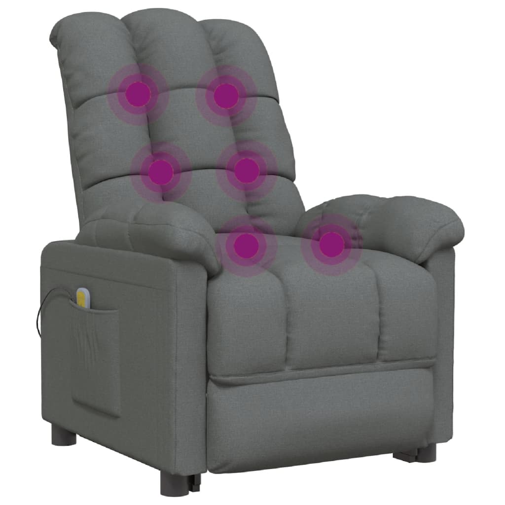 massage-chair-dark-gray-fabric At Willow and Wine USA!