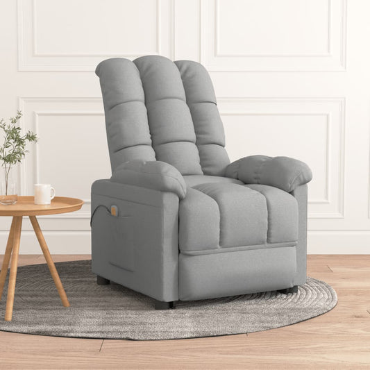 massage-chair-light-gray-fabric At Willow and Wine USA!