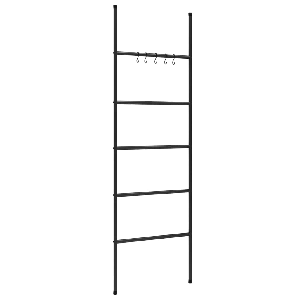 towel-rack-ladder-with-5-tiers-black-22-8-x68-9-iron At Willow and Wine USA!