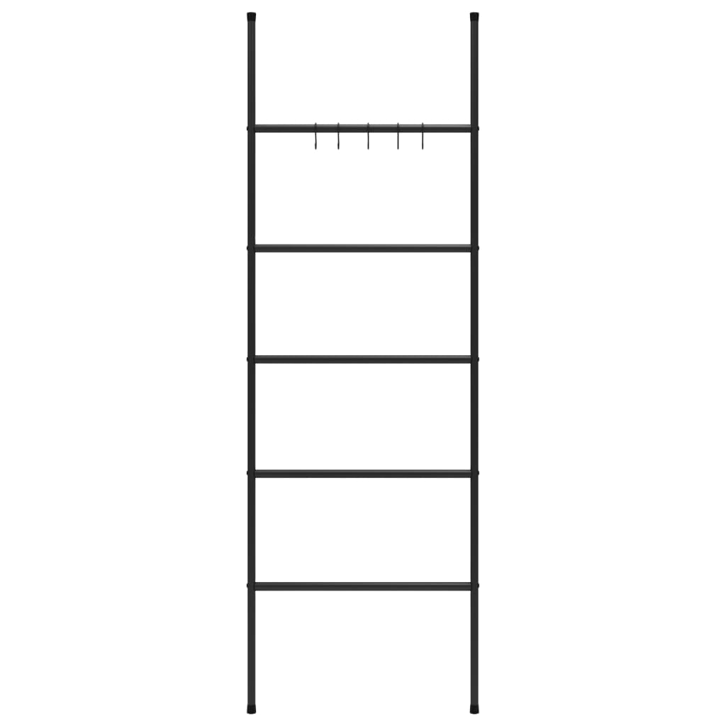 towel-rack-ladder-with-5-tiers-black-22-8-x68-9-iron At Willow and Wine USA!