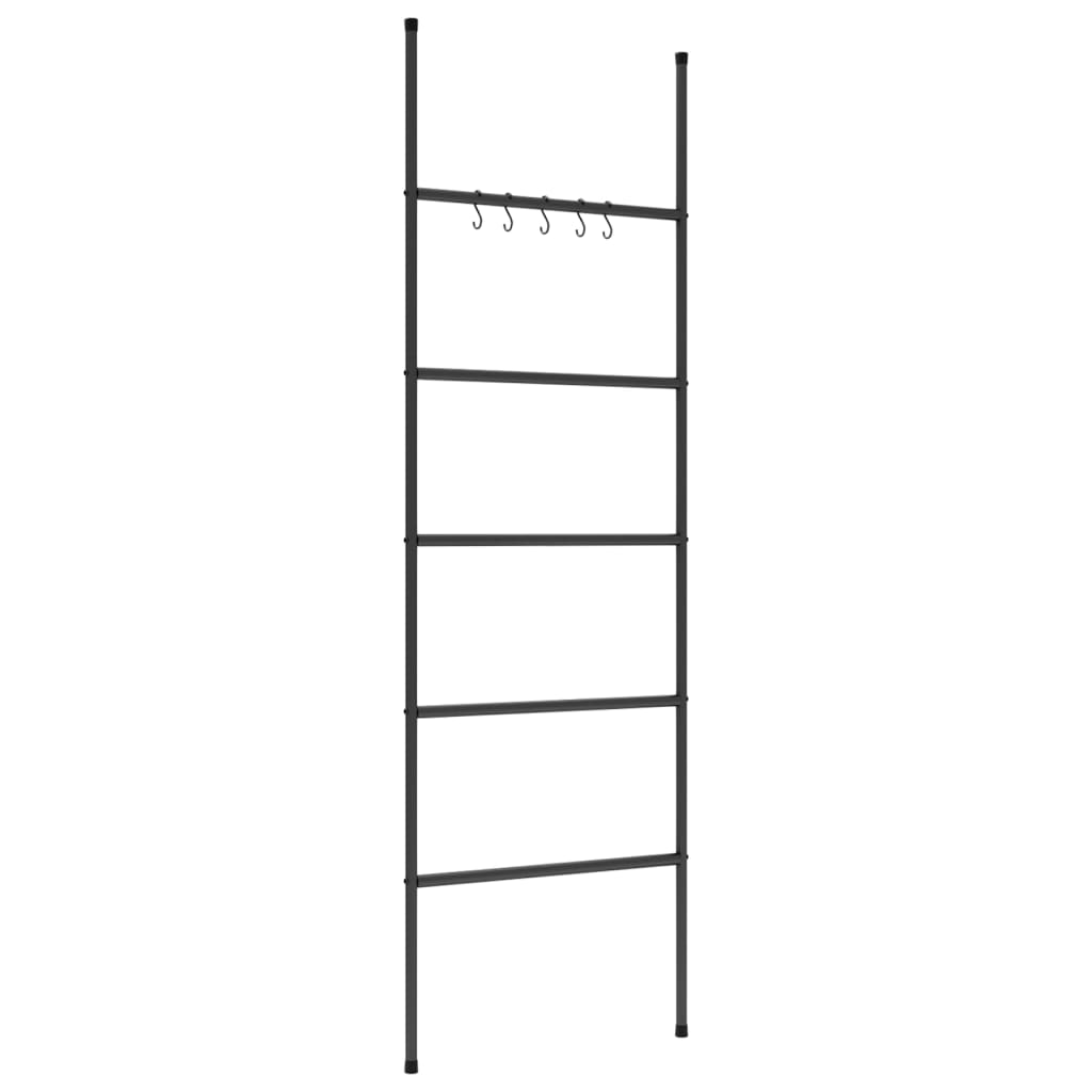 towel-rack-ladder-with-5-tiers-black-22-8-x68-9-iron At Willow and Wine USA!